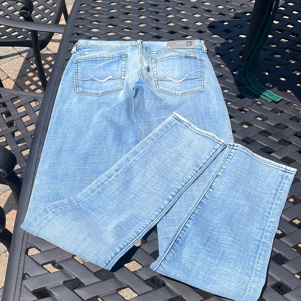 NWT 7 For All Mankind Roxanne classic skinny jeans  size 27